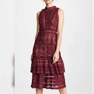 Never worn Endless Rose Anthropologie Maxi Dress. Size M. Color: Indigo